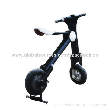 2014 Patent Products Electric Folding Motorcycle, Full Aluminum Body, Leather Seat, CE/FCC Marks